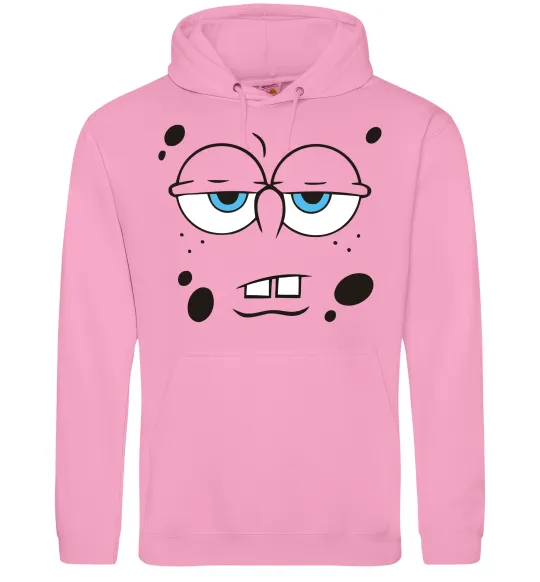 Женская толстовка (худи) Sponge Bob стомлений Розовый фото