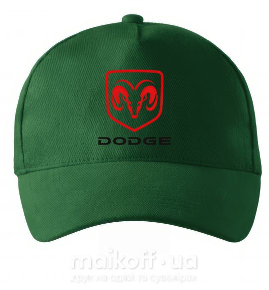 Кепка DODGE Темно-зелений фото