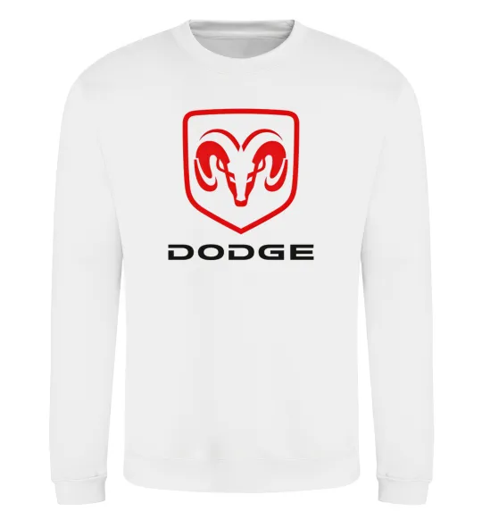 Світшот DODGE Білий фото