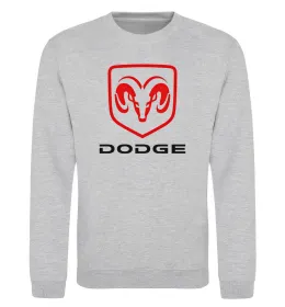 Світшот DODGE Сірий меланж фото