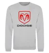 Світшот DODGE Сірий меланж фото