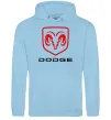 Чоловіча толстовка (худі) DODGE Блакитний фото