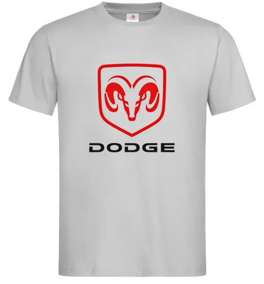 Мужская футболка DODGE Серый фото