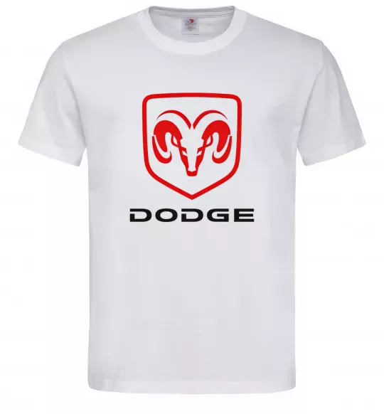 Мужская футболка DODGE Белый фото