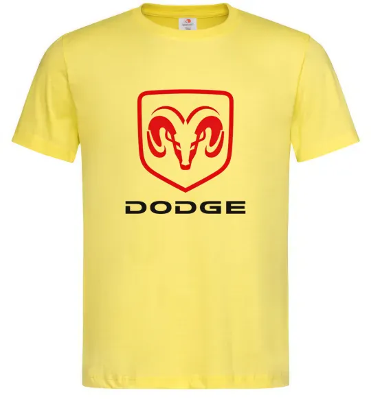 Мужская футболка DODGE Лимонный фото
