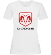 Жіноча футболка DODGE Білий фото