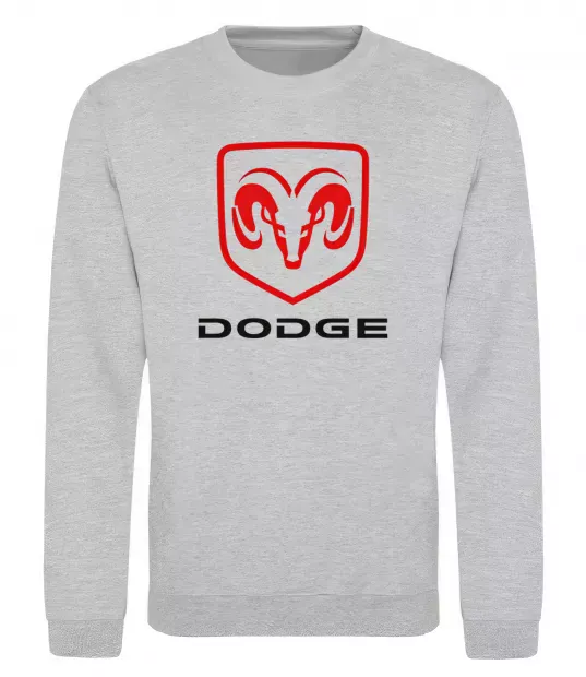 Свитшот DODGE Серый меланж фото