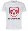 Чоловіча футболка DODGE Білий фото