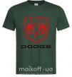 Мужская футболка DODGE Темно-зеленый фото