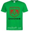 Чоловіча футболка DODGE Зелений фото