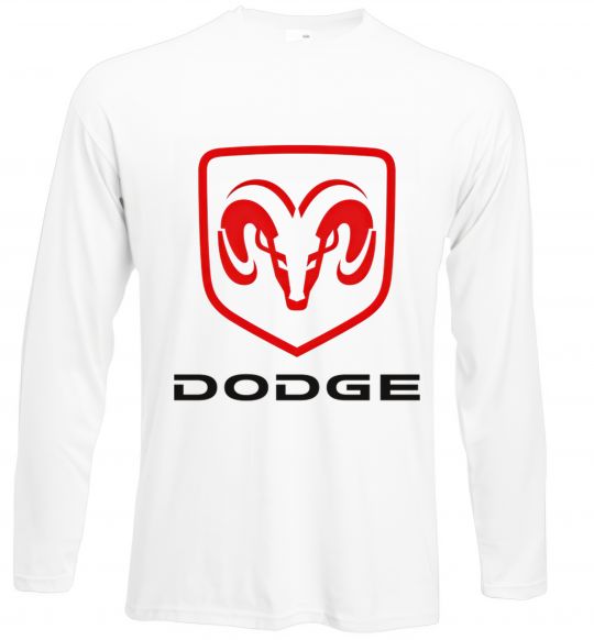 Лонгслів DODGE Білий фото