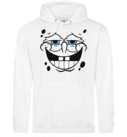 Чоловіча толстовка (худі) Sponge Bob задоволений