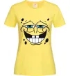 Жіноча футболка Sponge Bob задоволений Лимонний фото