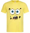 Чоловіча футболка Sponge Bob здивований Лимонний Чоловіча футболка Sponge Bob здивований Лимонний фото
