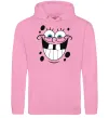 Мужская толстовка (худи) Sponge Bob щасливий Розовый фото