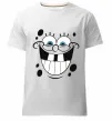 Мужская премиум футболка Sponge Bob щасливий Белый фото