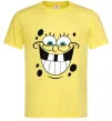 Мужская футболка Sponge Bob щасливий Лимонный фото