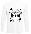 Лонгслів Sponge Bob щасливий Білий Лонгслів Sponge Bob щасливий Білий фото
