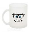 Чашка скляна Sponge Bob лицо умника Фроузен фото