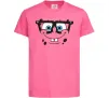 Дитяча футболка Sponge Bob розумне обличчя Яскраво-рожевий фото