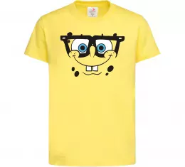 Дитяча футболка Спанч Боб підморгує Яскраво-синій фото