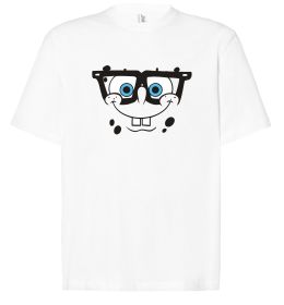 Футболка Оверсайз Sponge Bob розумне обличчя