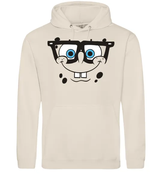 Мужская толстовка (худи) Sponge Bob розумне обличчя Таш фото