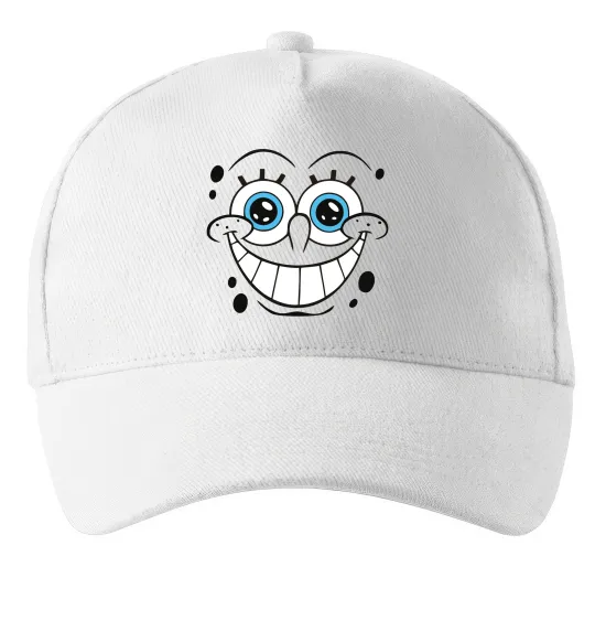 Кепка Sponge Bob посмішка Білий фото