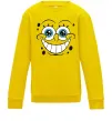Дитячий світшот Sponge Bob посмішка Сонячно жовтий фото