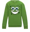 Дитячий світшот Sponge Bob посмішка Лаймовий фото