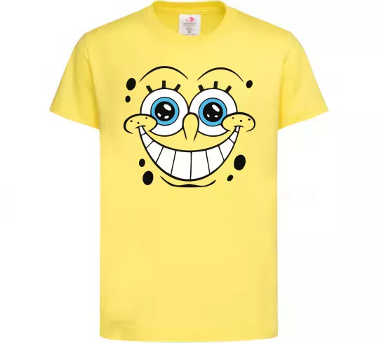 Дитяча футболка Sponge Bob посмішка Лимонний фото