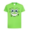 Детская футболка Sponge Bob посмішка Лаймовый фото