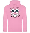 Жіноча толстовка (худі) Sponge Bob посмішка Рожевий фото