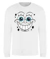 Свитшот Sponge Bob посмішка Белый фото