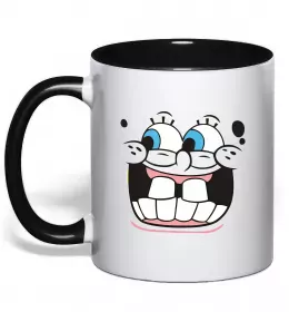 Чашка с цветной ручкой