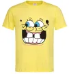 Чоловіча футболка Sponge Bob широка посмішка Лимонний фото