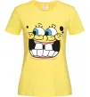 Женская футболка Sponge Bob широка посмішка Лимонный Женская футболка Sponge Bob широка посмішка Лимонный фото