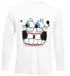 Лонгслив Sponge Bob широка посмішка Белый Лонгслив Sponge Bob широка посмішка Белый фото