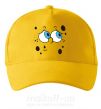 Кепка Sponge Bob думающее лицо Солнечно желтый фото