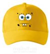 Кепка Sponge Bob озабоченное лицо Солнечно желтый фото