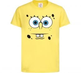 Детская футболка Sponge Bob стурбоване обличчя