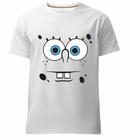 Чоловіча преміум футболка Sponge Bob стурбоване обличчя