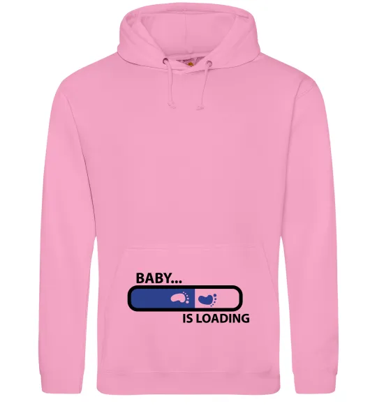 Жіноча толстовка (худі) BABY IS LOADING Рожевий фото