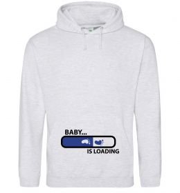 Женская толстовка (худи) BABY IS LOADING Женская толстовка (худи) BABY IS LOADING