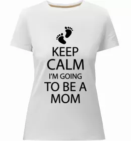 Женская премиум футболка Keep calm and love cats Белый фото