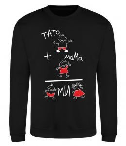 Свитшот ТАТО+МАМА=МИ