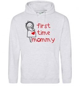 Жіноча толстовка (худі) FIRST TIME MOMMY Жіноча толстовка (худі) FIRST TIME MOMMY