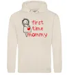Женская толстовка (худи) FIRST TIME MOMMY Таш Женская толстовка (худи) FIRST TIME MOMMY Таш фото