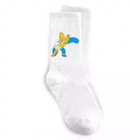 Носки Барт з фарбою Белый фото