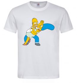 Мужская футболка Гомер та Мардж